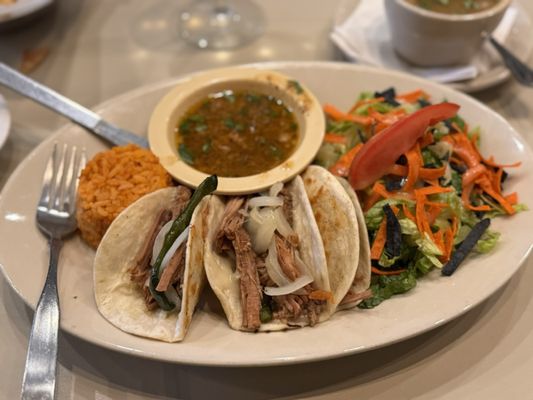 The Marios Brisket Tacos