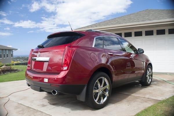 Cadillac SRX Full Detail & Chrome Polished