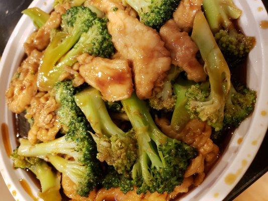 Chicken and Broccoli