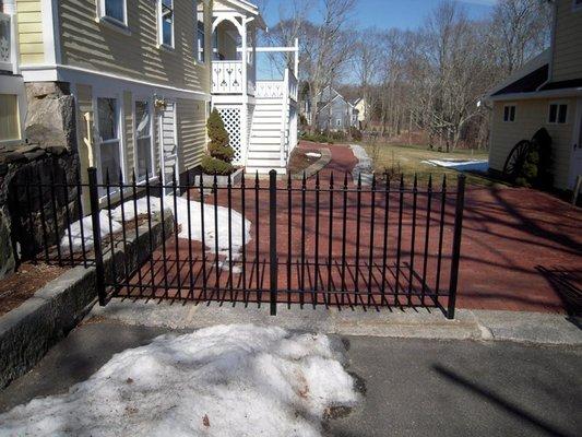 Exterior fencing for both resident and business customers.