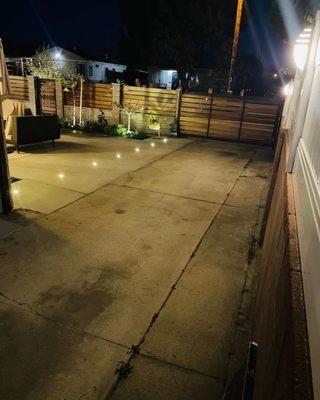 Driveway lighting