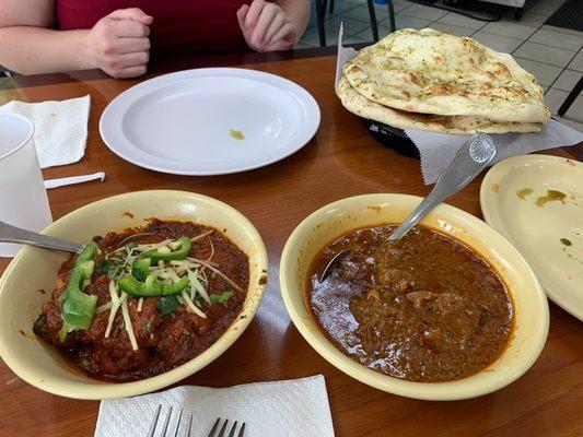 Mutton Karahi (Goat) and Chicken Kofta