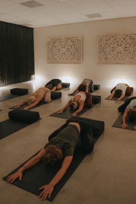 Group Fitness Yoga Class