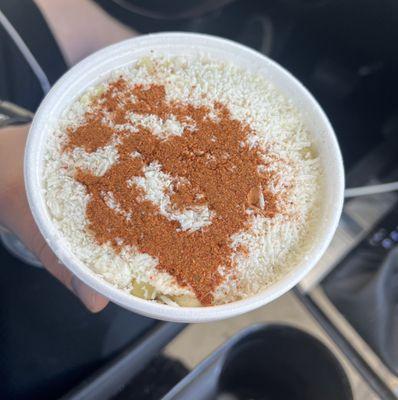 Elote in a cup