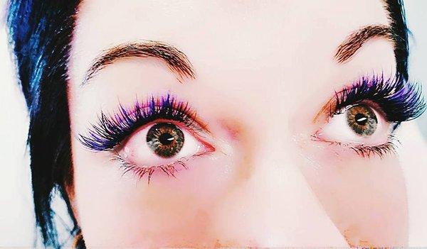 Lovely Lilac lashes!