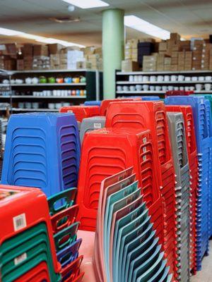 Plastic stool paradise