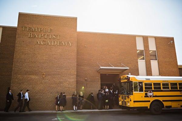 Temple Baptist Academy School Front