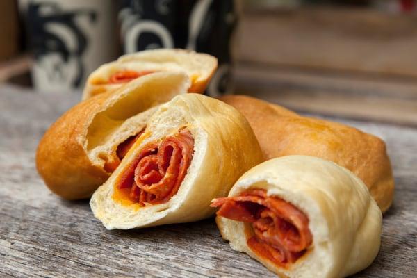 Homemade Pepperoni Rolls