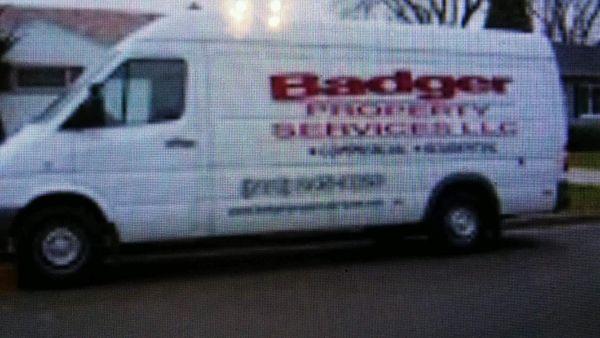 Badger Property Services LLC service truck