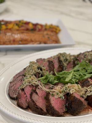 Filet with Shallot Butter