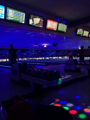 Galactic bowling