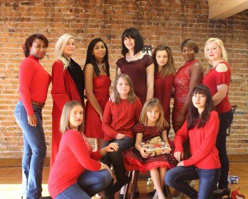 SandhillsModel & Talent & NCfashionweek  //  Holiday Photoshoot  //  2017