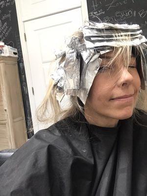 Dramatic process of root highlights