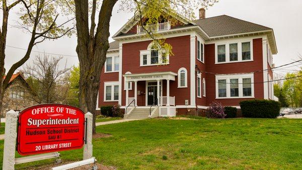 Another quality roof from Granite State Roofing. Hudson Superintendent  building Library St