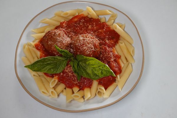 Penne With Meatballs