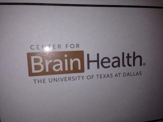 Here to get a healthy brain!