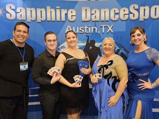 Our awesome competitors at Sapphire Dancesport 2023!