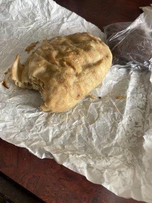 Lemon chicken pastie