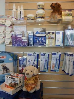 We carry a full line of dental care products for our patients. Are you brushing your pet's teeth?