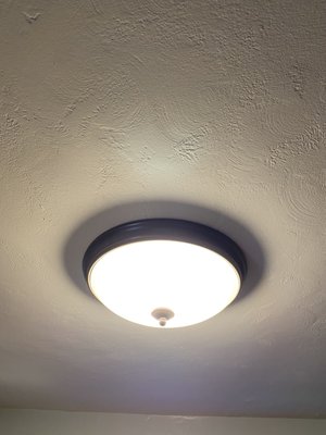 Kitchen Light Swap, Nice and Bright Now!