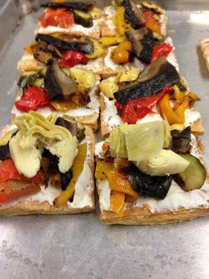 Grilled Vegetable Strudell Canape