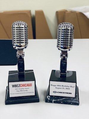 Custom Vintage Microphone Awards