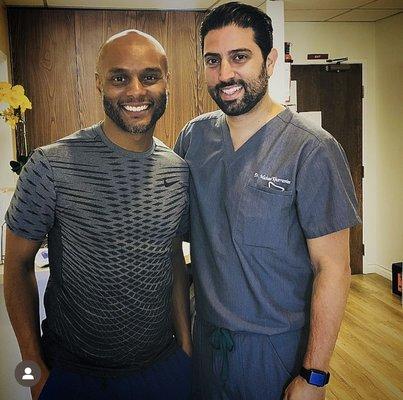 Great seeing @kennylattimore in our office.