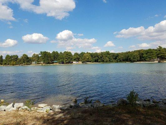 Craighead Forest Park Pavillion 6, Pond View.