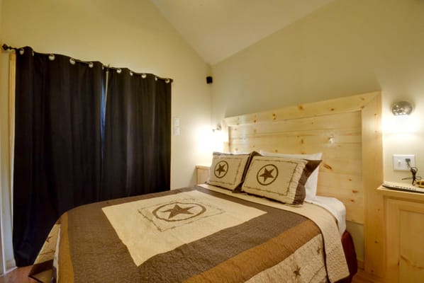 Enjoy a good night's rest in our fully equipped cottages.