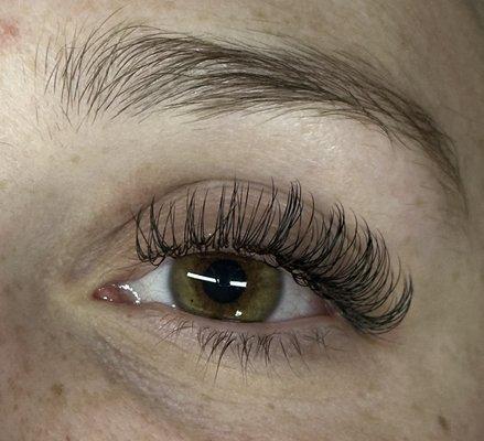 Classic lashes are a perfect look for those who are wanting a natural style for lash extensions!