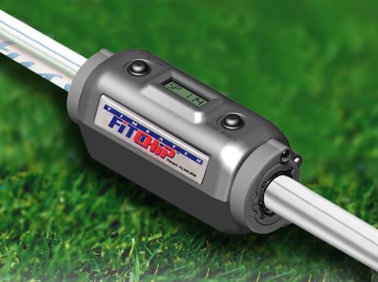 FitChip on the club fitting system measures shaft loading and unloading