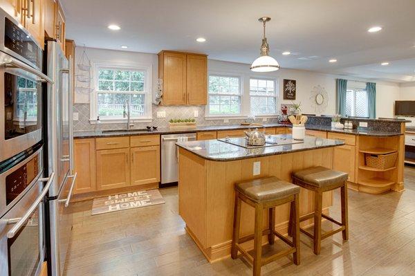 Staged Kitchen