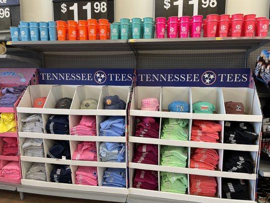 LOTS of TN shirts & hats