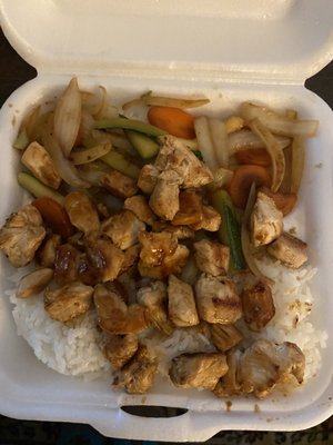 Chicken hibachi