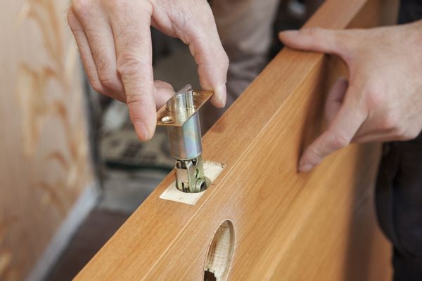 Residential lock installation