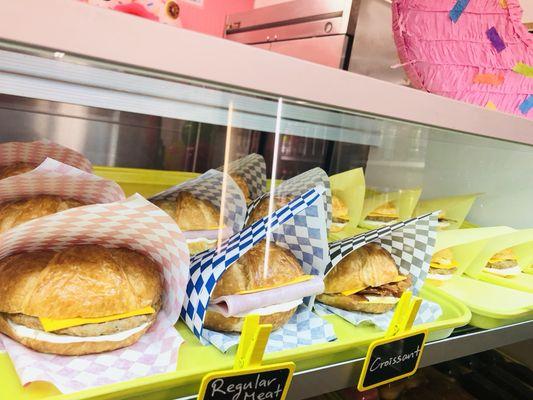 Fresh donuts and breakfast