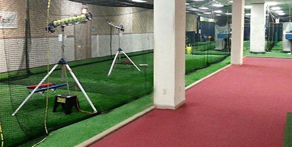 Backyard Batter Pro automatic soft-toss machines for baseball & softball drills.