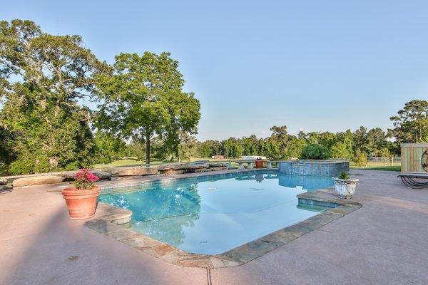 Pool, spa, and Jacuzzi cleaning and maintenance.