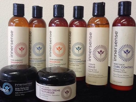 InnerSense                 All natural hair care and smells great.