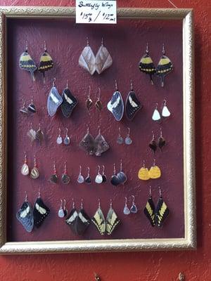 Butterfly wing jewelry