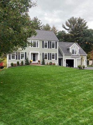 Lawn fertilization service