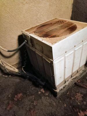 RUSTING OUT & Unbalanced, the fan, RATTLES, SQEAKS,  and THUMPS!  11 ft  FROM MY BED, under my window. ROTTEN rubber casing exposes wiring.