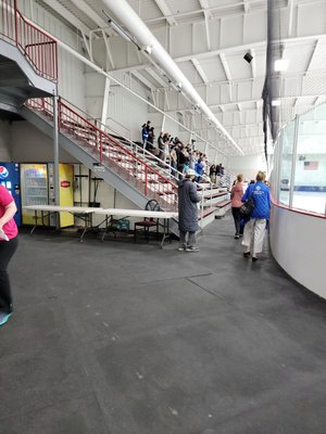 Rink seating