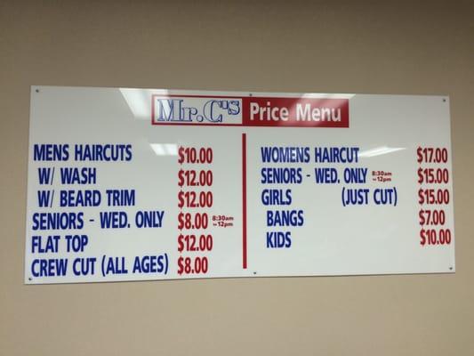 Prices