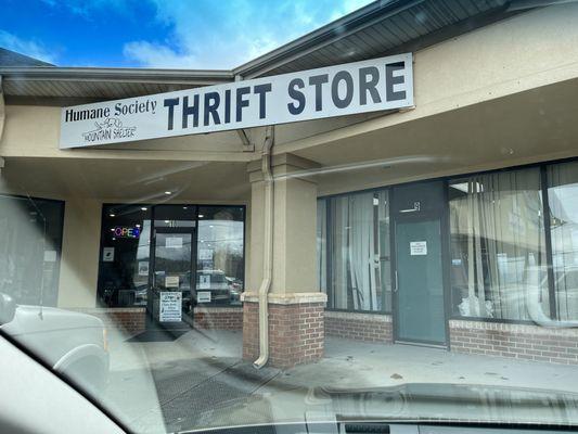 Humane Society's Mountain Shelter Thrift Store