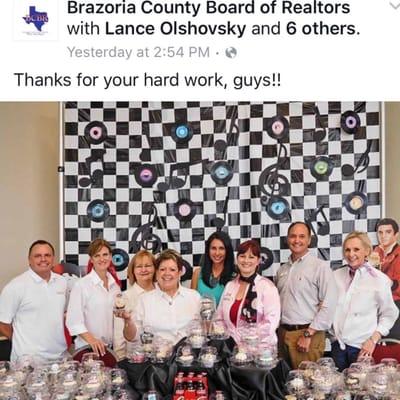 Gateway Mortgage Group had a great day helping to raise money for TREPAC with the Brazoria County Board of Realtors.