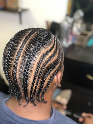 Male braids