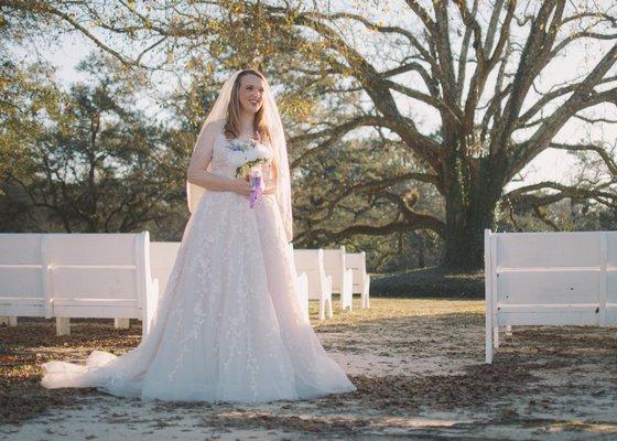 Bridal Session at The Venue at Southern Oaks Farm