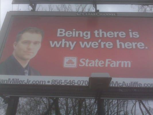 Have you seen my billboard on rt 30?