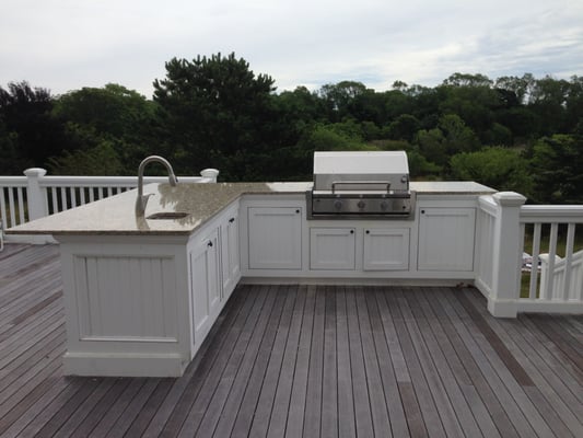 Outdoor BBQ Countertop